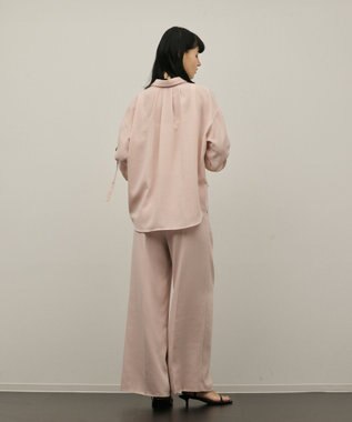 GRACE CONTINENTAL シアーワイドパンツ ピンク