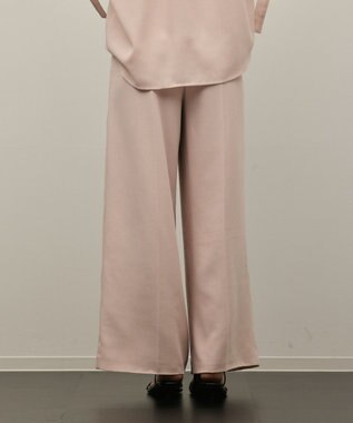 GRACE CONTINENTAL シアーワイドパンツ ピンク