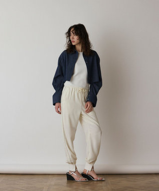 GRACE CONTINENTAL タックスリーブデニムシャツ インディゴ