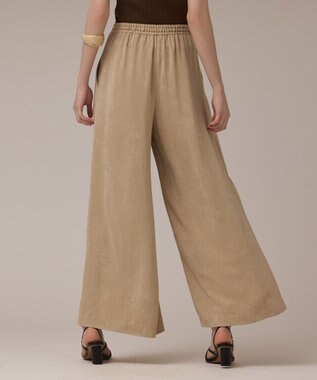 GRACE CONTINENTAL フィブリルイージーパンツ ベージュ