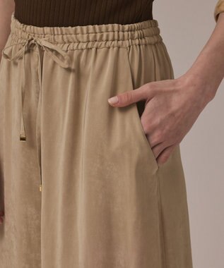 GRACE CONTINENTAL フィブリルイージーパンツ ベージュ