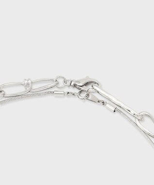 GRACE CONTINENTAL デザインチェーンネックレス シルバー