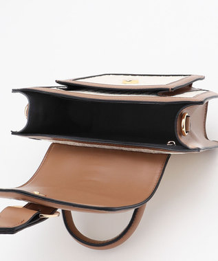 新品Grace continental レディースレザーVCバッグLeather GRACE CONTINENTAL/グレースコンチネンタル トリミングレザー