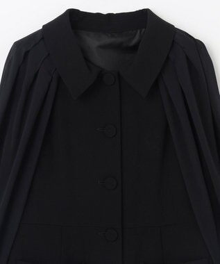 GRACE CONTINENTAL シアスリーブレイヤードレス ブラック