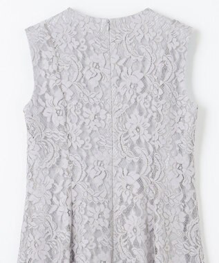 GRACE CONTINENTAL レースドレス グレー