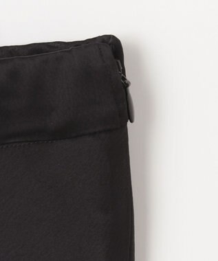 GRACE CONTINENTAL サテンバイアスロングスカート ブラック