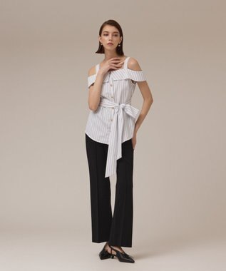 GRACE CONTINENTAL シャツキャミソール ホワイト