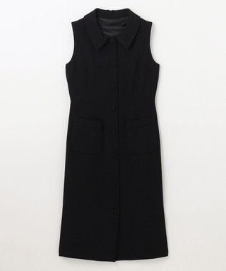 GRACE CONTINENTAL シアスリーブレイヤードレス ブラック