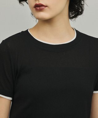 GRACE CONTINENTAL シアーテレコカットトップ ブラック