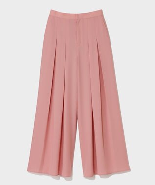 GRACE CONTINENTAL ボックスプリーツパンツ ピンク