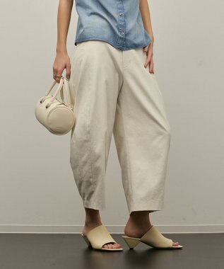 GRACE CONTINENTAL ドライオックスバレルパンツ キナリ
