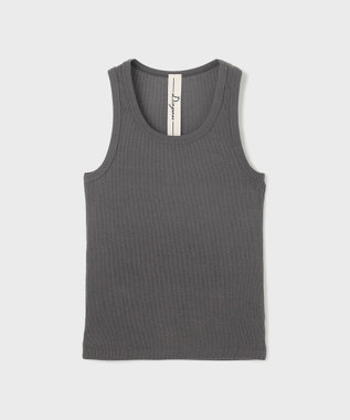 GRACE CONTINENTAL テレコカットトップ グレー