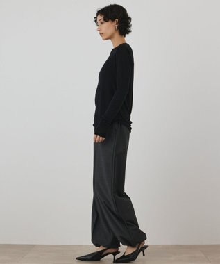 GRACE CONTINENTAL シルクベアカットトップ ブラック