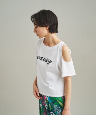 【新品未開封・送料無料】 ロゴカットアウトTシャツ / GRACE CONTINENTAL | GRACE Tシャツ(半袖+袖なし)