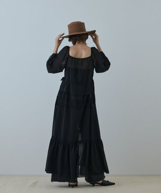 【タグ付き✨】グレースコンチネンタル　ベルベットジャガードスタンドワンピース　M タグ付き✨】グレースコンチネンタル ベルベットジャガード