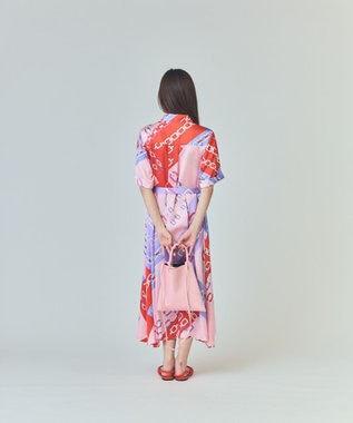 GRACE CONTINENTAL FEEL AND TASTE フラットショルダー ピンク