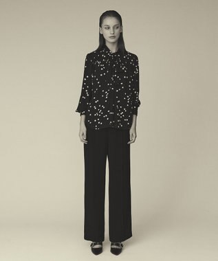 GRACE CONTINENTAL 【ドラマ着用】エトワールボウブラウス ブラック