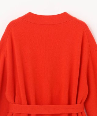 GRACE CONTINENTAL メリノウールニットカーディガン レッド