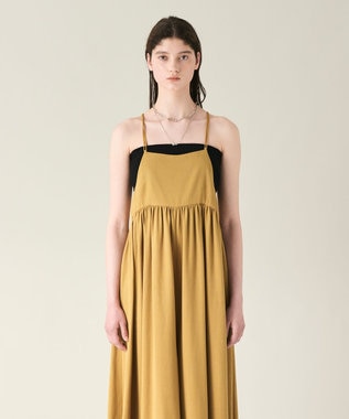 GRACE CONTINENTAL アメスリキャミサロペット イエロー