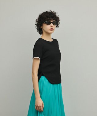 GRACE CONTINENTAL シアーテレコカットトップ ブラック