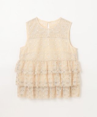 レースカットスキッパートップ / GRACE CONTINENTAL | GRACE