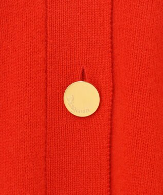 GRACE CONTINENTAL メリノウールニットカーディガン レッド
