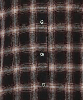 GRACE CONTINENTAL ストール付チェックシャツ チェック