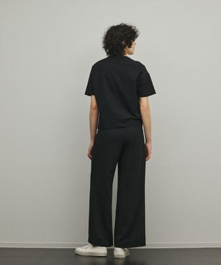 GRACE CONTINENTAL シアーワイドパンツ ブラック