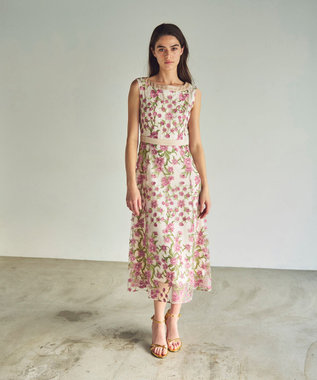 GRACE CONTINENTAL スモール3Dフラワードレス キナリ