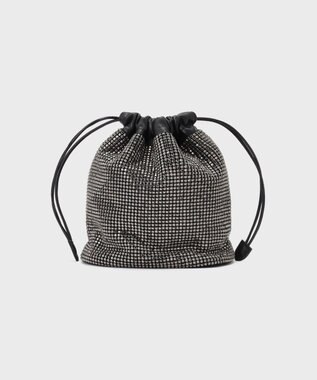 グレースコンチネンタル　完売　ショルダーバッグ　ブラック Cutwork box Bag（ショルダーバッグ）｜GRACE CONTINENTAL