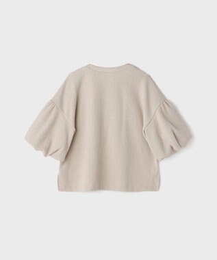 GRACE CONTINENTAL バルーンスリーブカットトップ ベージュ