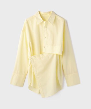 GRACE CONTINENTAL オーバーシャツ イエロー