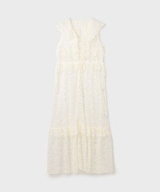 GRACE CONTINENTAL フリルカラーレースワンピース キナリ