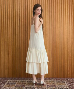 GRACE CONTINENTAL ラメチェックキャミドレス キナリ