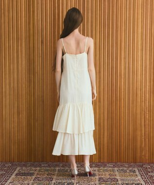 GRACE CONTINENTAL ラメチェックキャミドレス キナリ