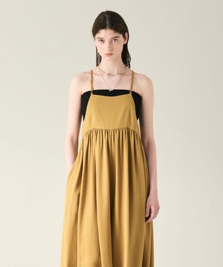 GRACE CONTINENTAL アメスリキャミサロペット イエロー