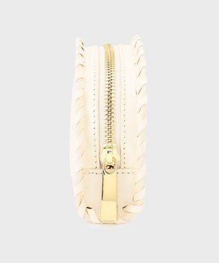 GRACE CONTINENTAL V_circle pouch パールホワイト