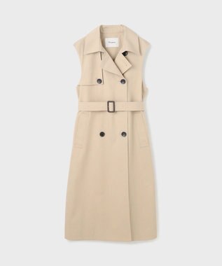 GRACE CONTINENTAL パーカーコンビトレンチ ベージュ