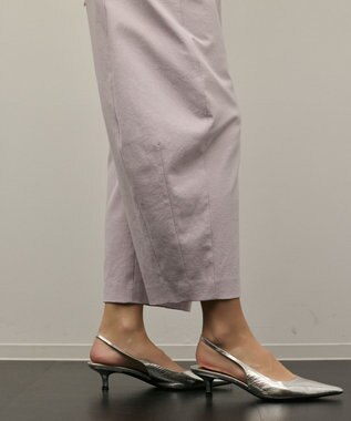 GRACE CONTINENTAL ドライオックスバレルパンツ ラベンダー