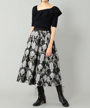 サイドフリルリブニットトップ / GRACE CONTINENTAL | GRACE  