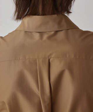 GRACE CONTINENTAL トリアセコットンワンピース キャメル