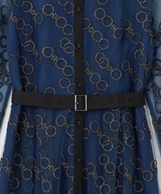 今季 タグ有り グレースコンチネンタル チェーンembワンピース ロングワンピース 正価