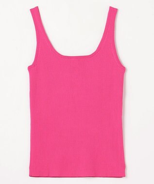GRACE CONTINENTAL デコルテニットタンク ピンク