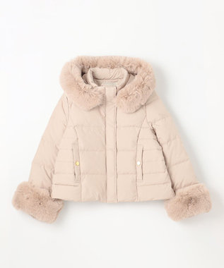 GRACE CONTINENTAL コンパクトダウンジャケット ベージュ