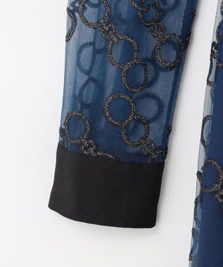 今季 タグ有り グレースコンチネンタル チェーンembワンピース ロングワンピース 正価