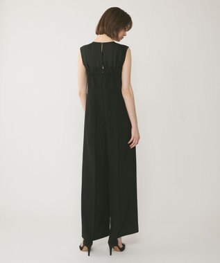 GRACE CONTINENTAL オーガン切替サロペ ブラック