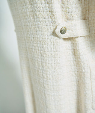 GRACE CONTINENTAL ツイードジレワンピース キナリ