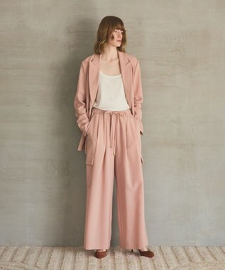 GRACE CONTINENTAL ワイドイージーカーゴパンツ