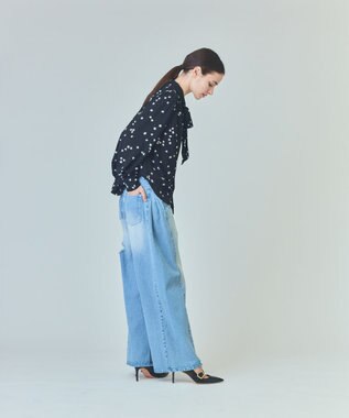 GRACE CONTINENTAL 【ドラマ着用】エトワールボウブラウス ブラック