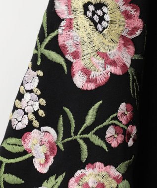 刺繍スリーブ裏毛トップ / GRACE CONTINENTAL | GRACE CONTINENTAL 